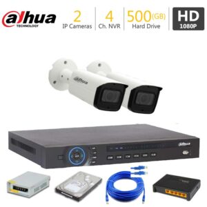 2 HD CCTV Cameras Package Dahua